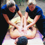Hawaiian Wave Four Hands Massage