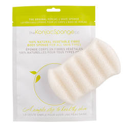 The Konjac Sponge Company 6 Wave Body Sponge 100% Pure