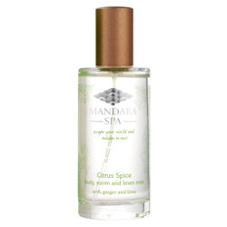Mandara Spa Citrus Spice Body, Room & Linen Mist
