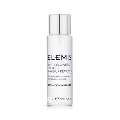 Travel Elemis White Flowers Eye And Lip Make-Up Remover 28ml